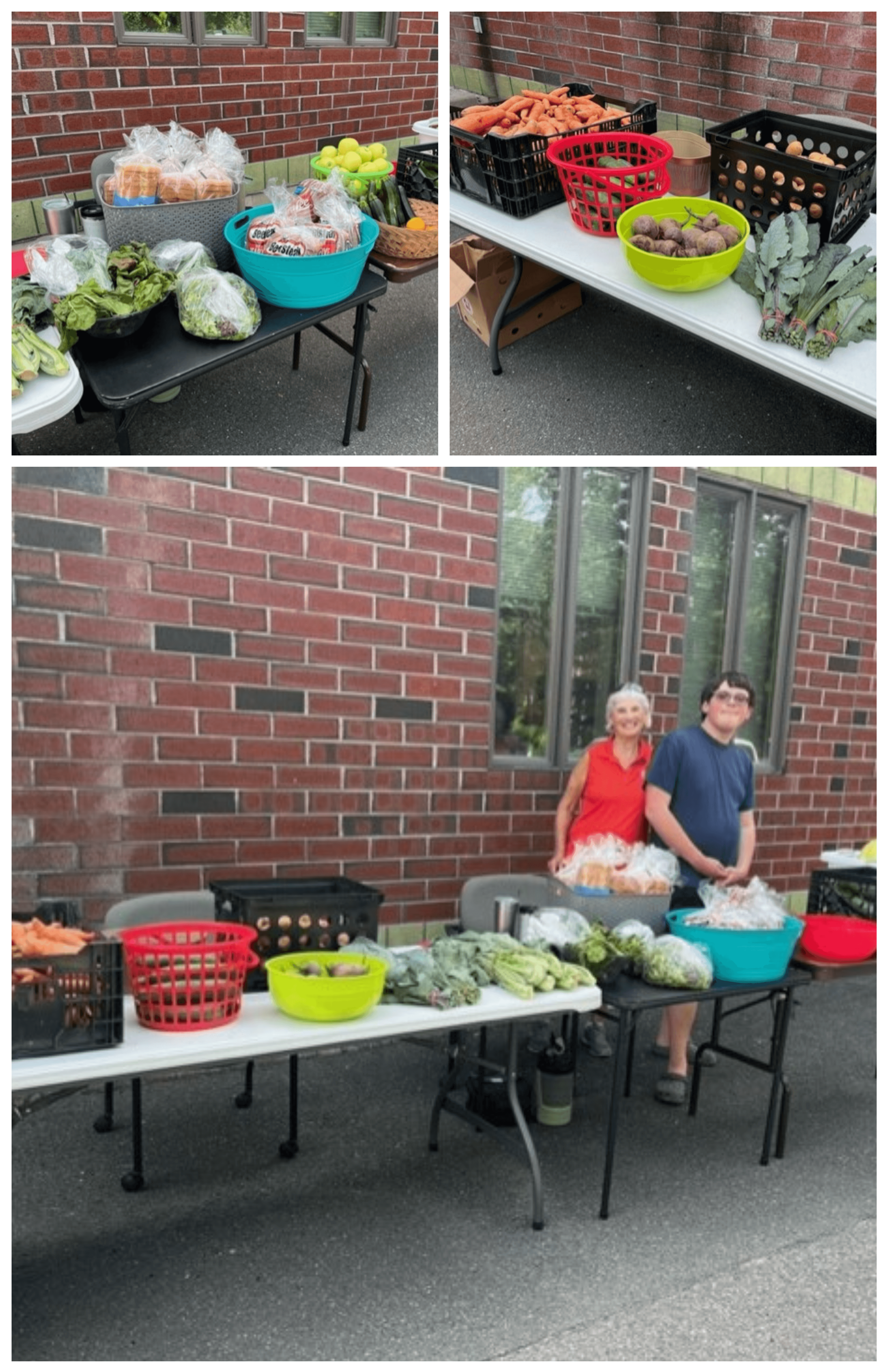 Spotlight on our Food Pantry Produce Stand!