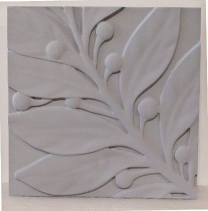 D13378 - Carved Olive Branch