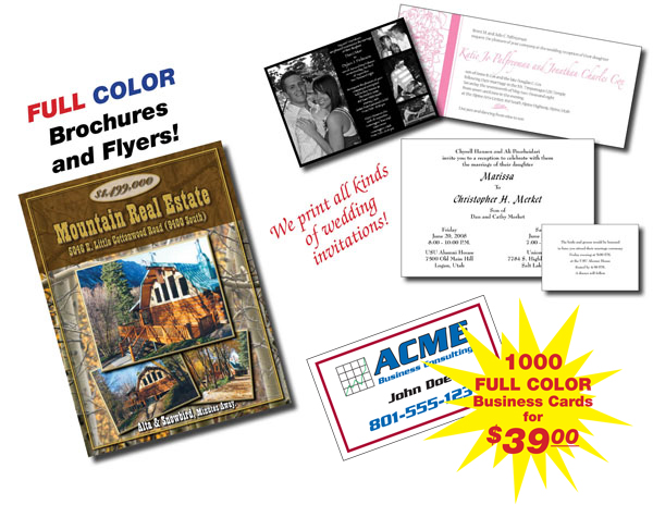 Full Color Copies and Printing
