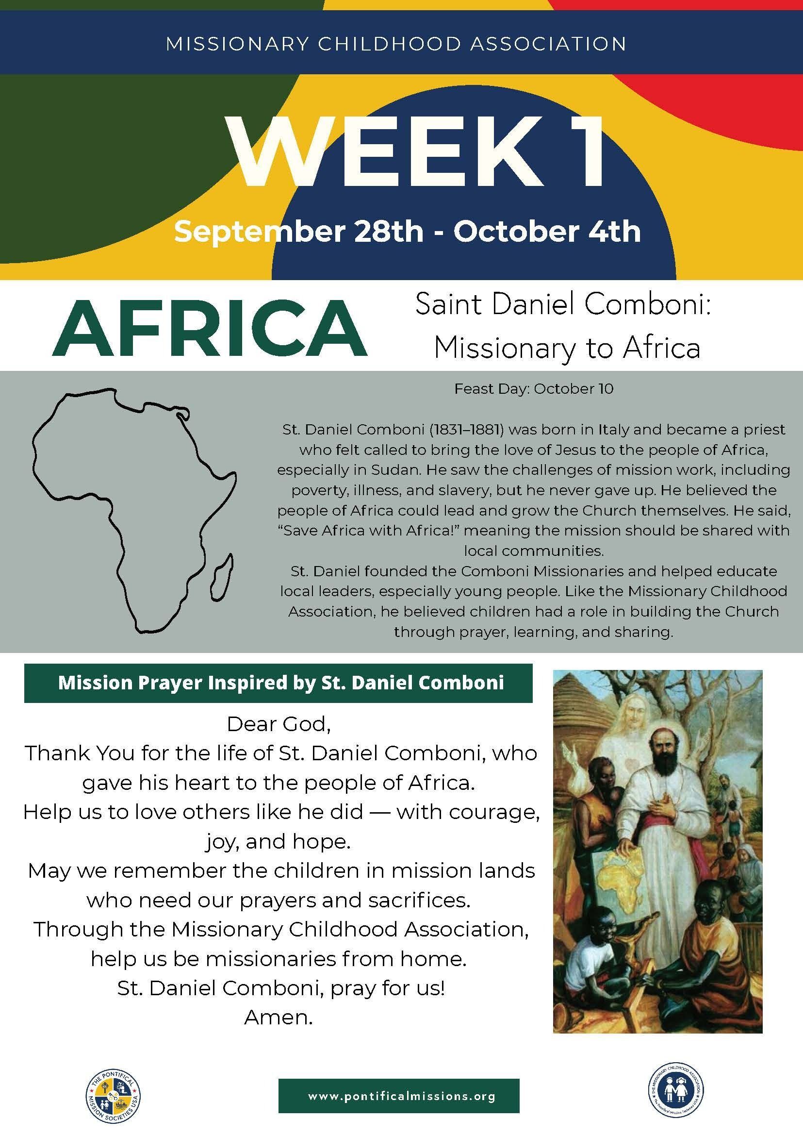 Week 1 - Africa