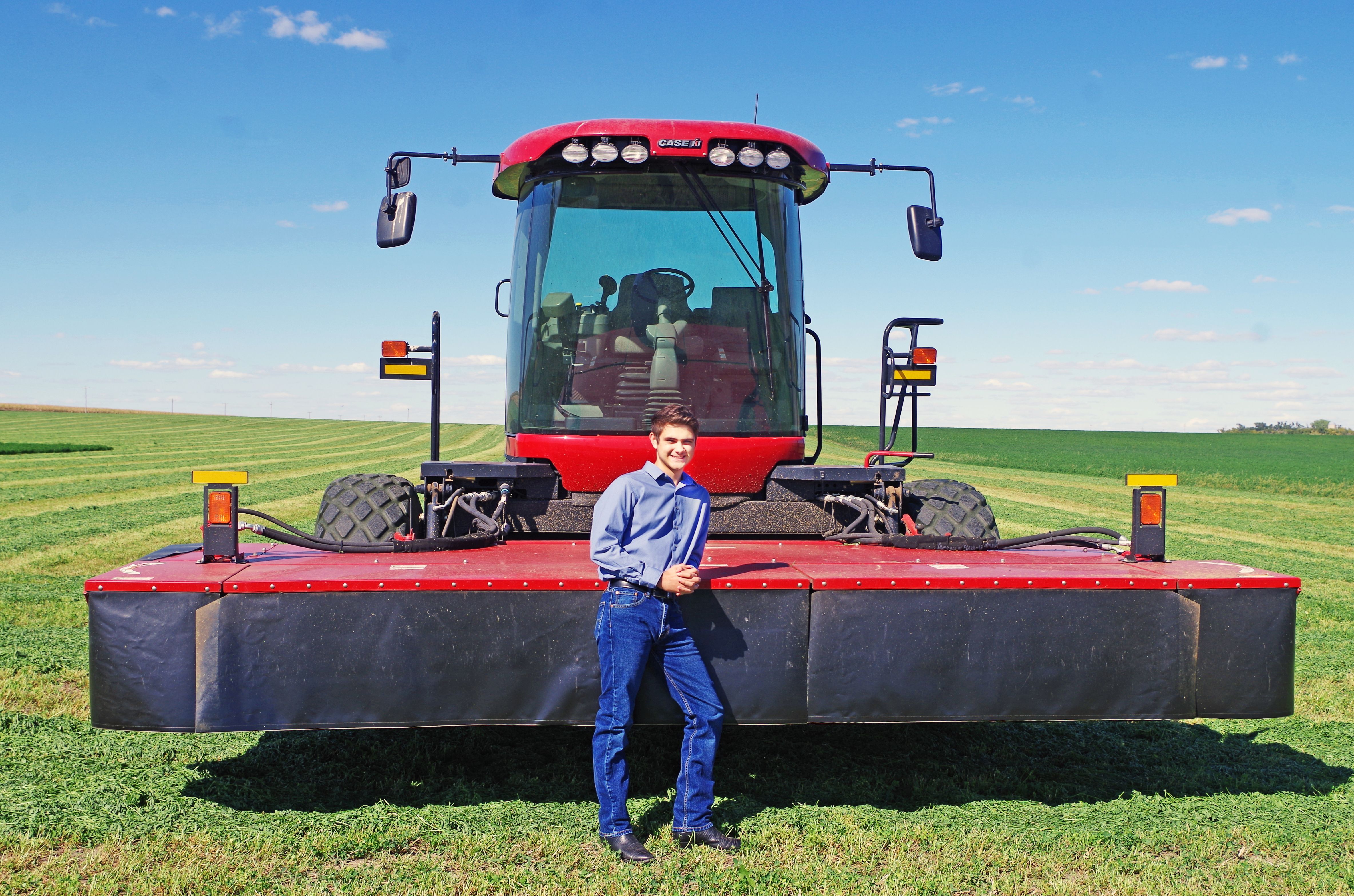 Sam has roots in production agriculture and invested the skills he learned in FFA to help guide his path to become a doctor one day.