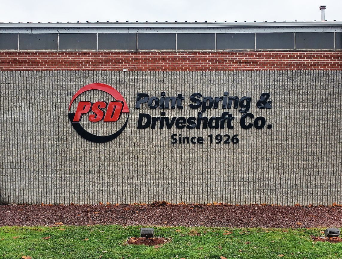 Dimensional Logo Building Sign