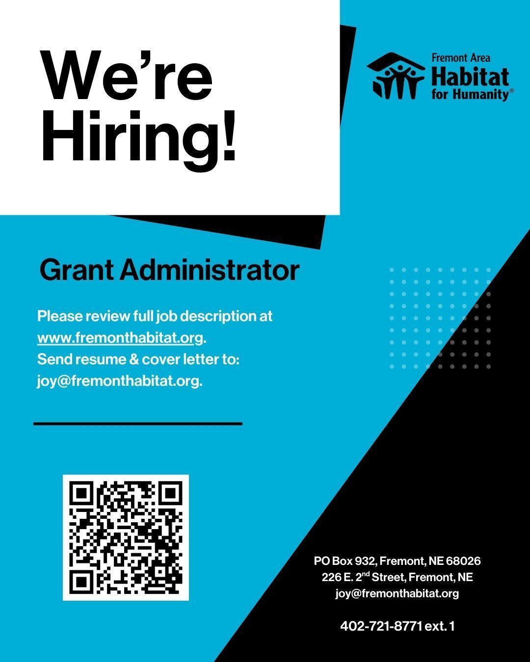 Hiring - Grant Administrator
