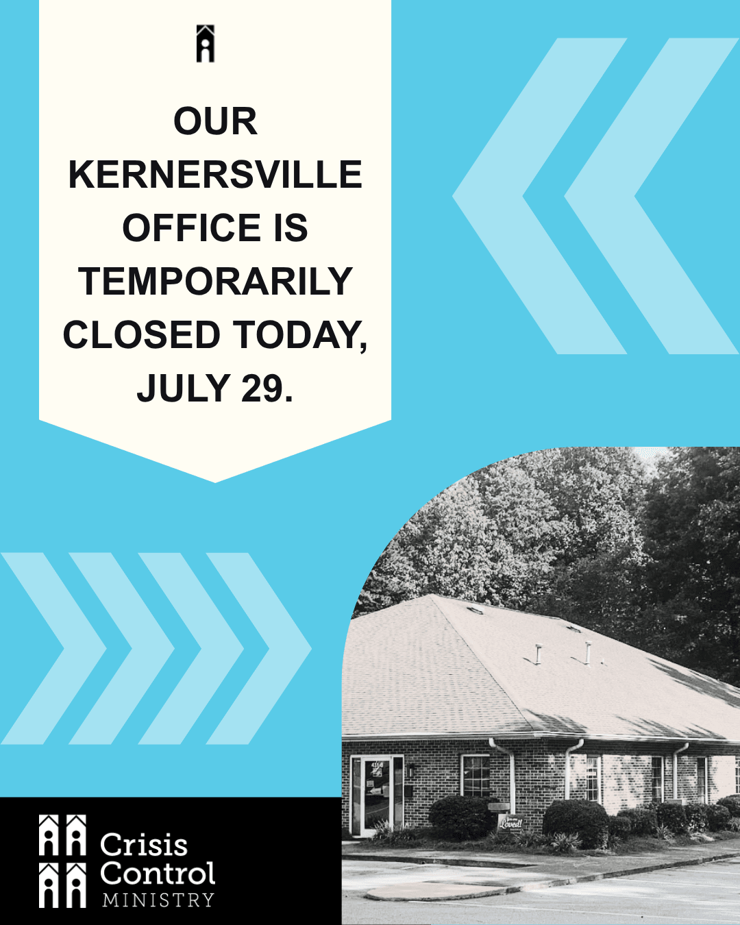 Kernersville Office Closed July 29