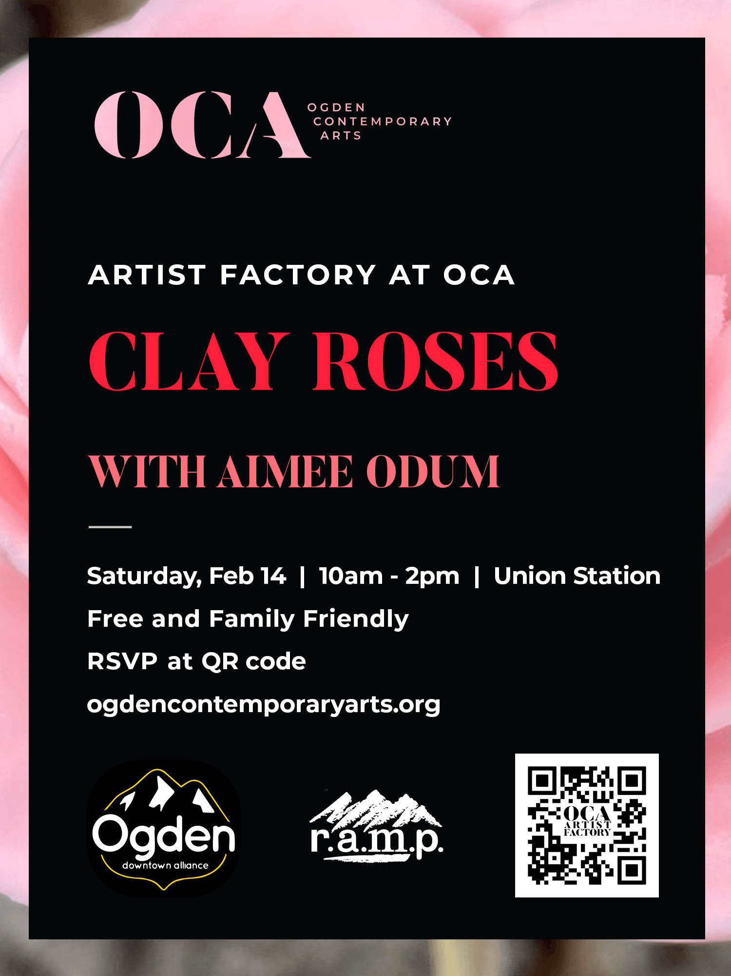 Artist Factory Workshop: Clay Roses with Aimee Odum