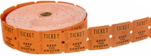 Raffle tickets/books produced in Owings Mills, Maryland.