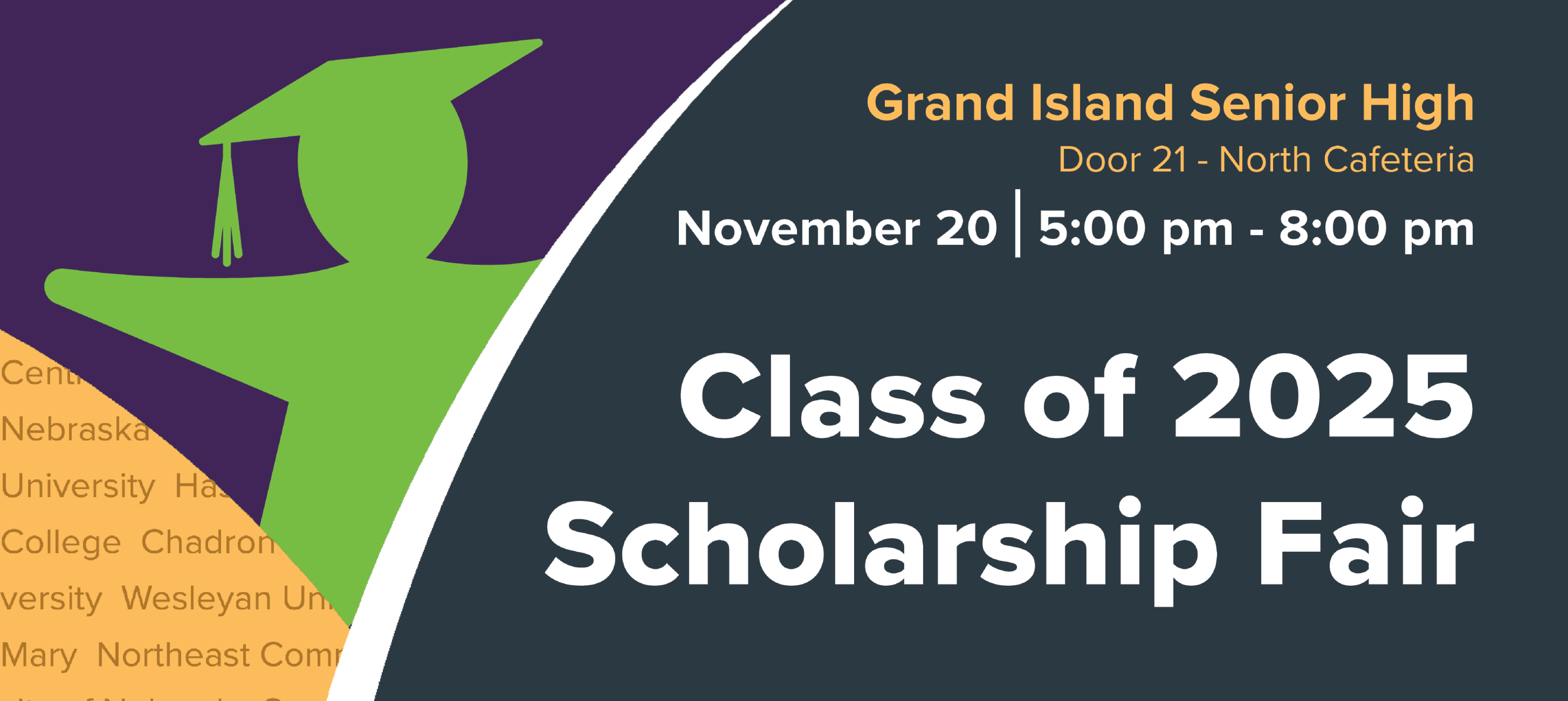 Scholarship Fair date and location