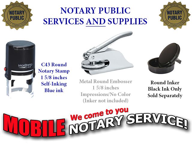 Notary Public Supplies