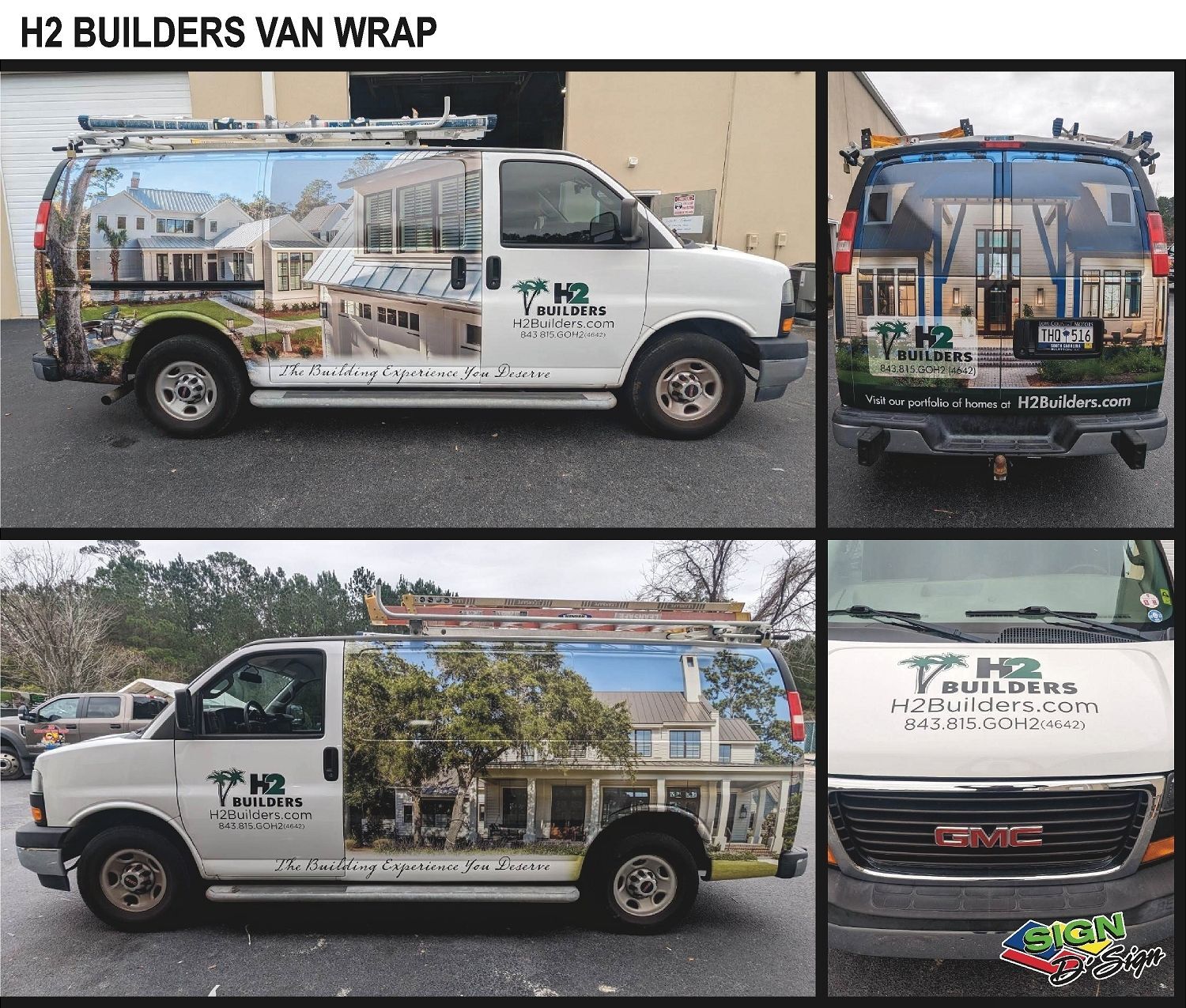 H2 BUILDERS VAN WRAP