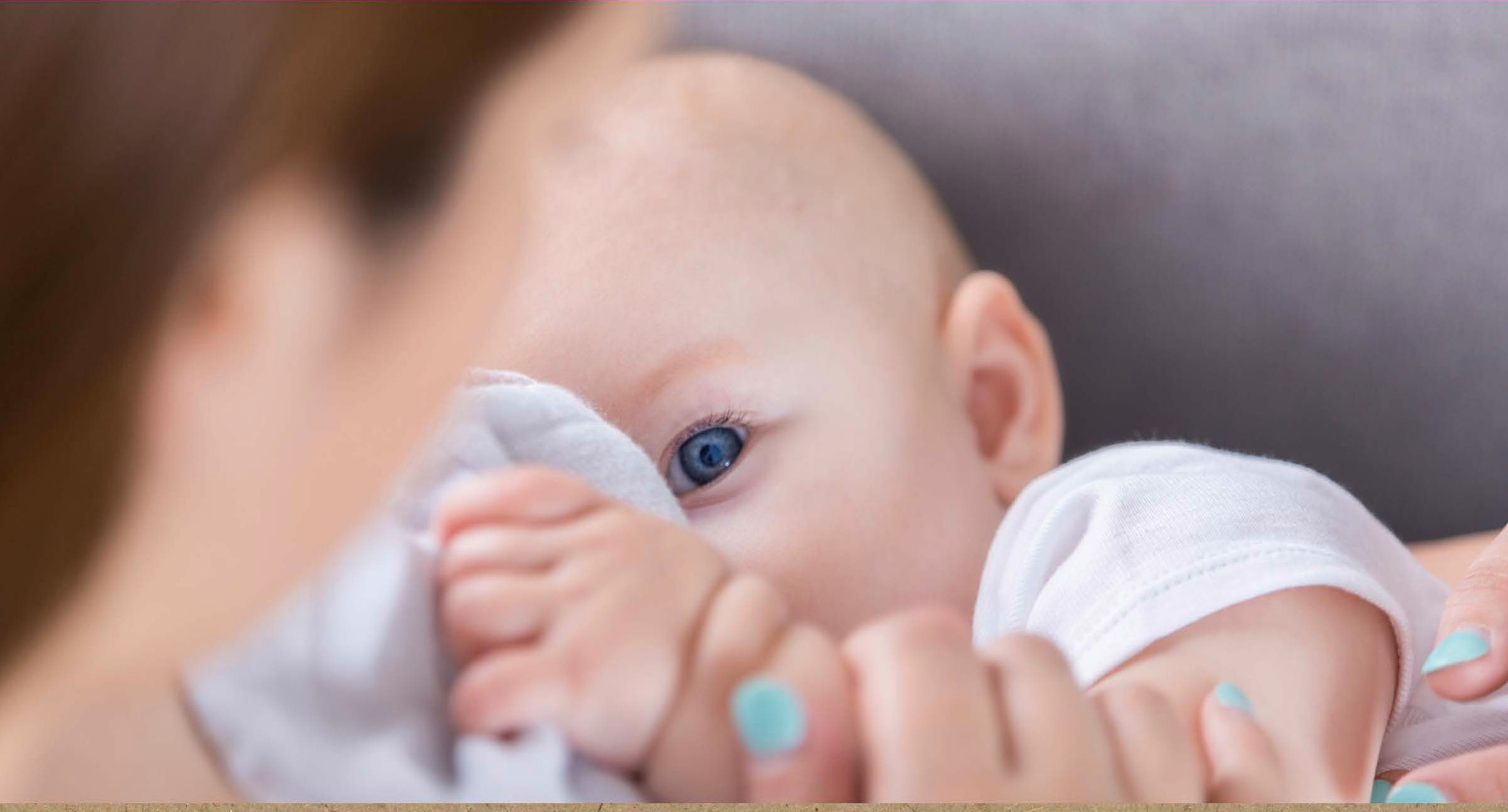 baby breastfeeding
