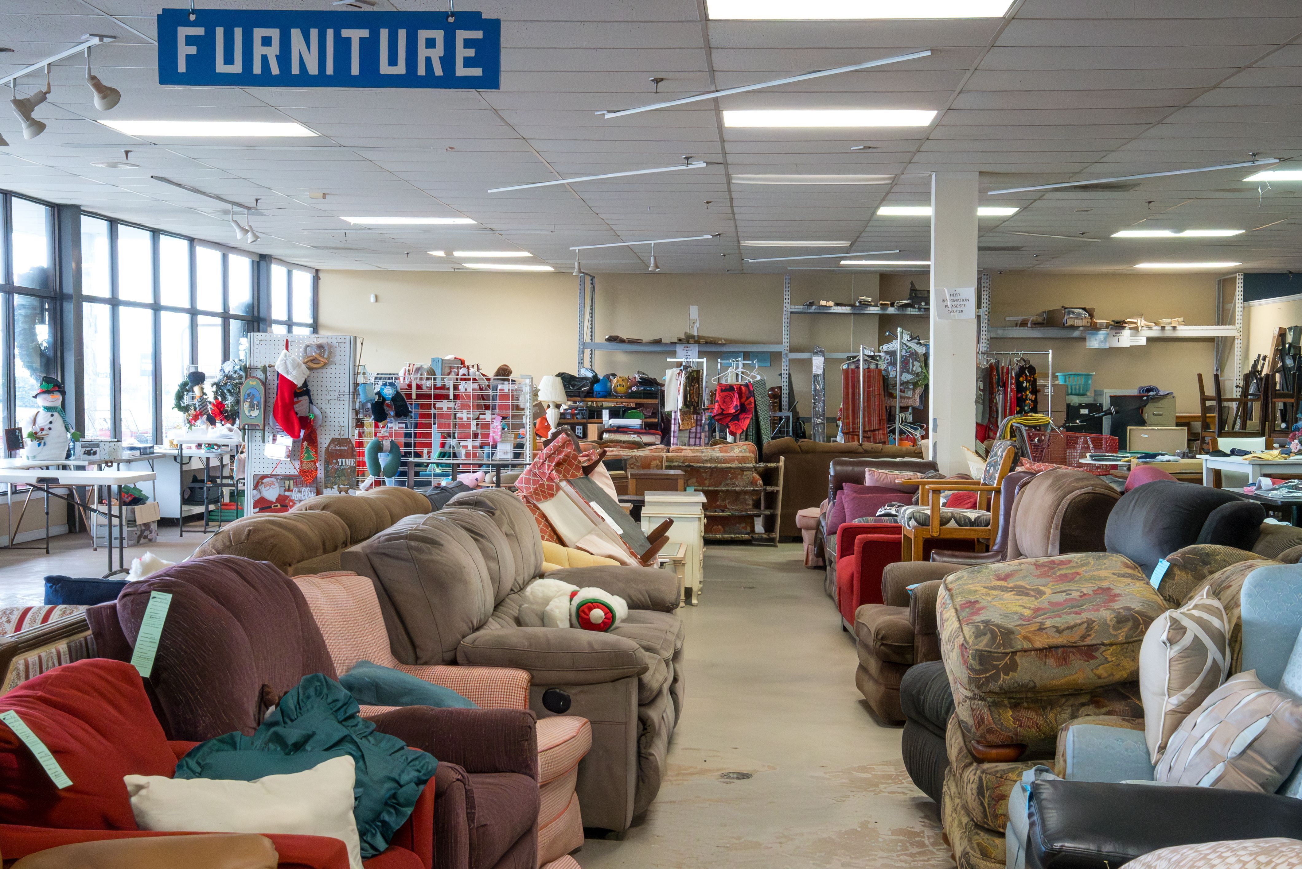 Blount County Habitat for Humanity ReStore Furniture Show Room