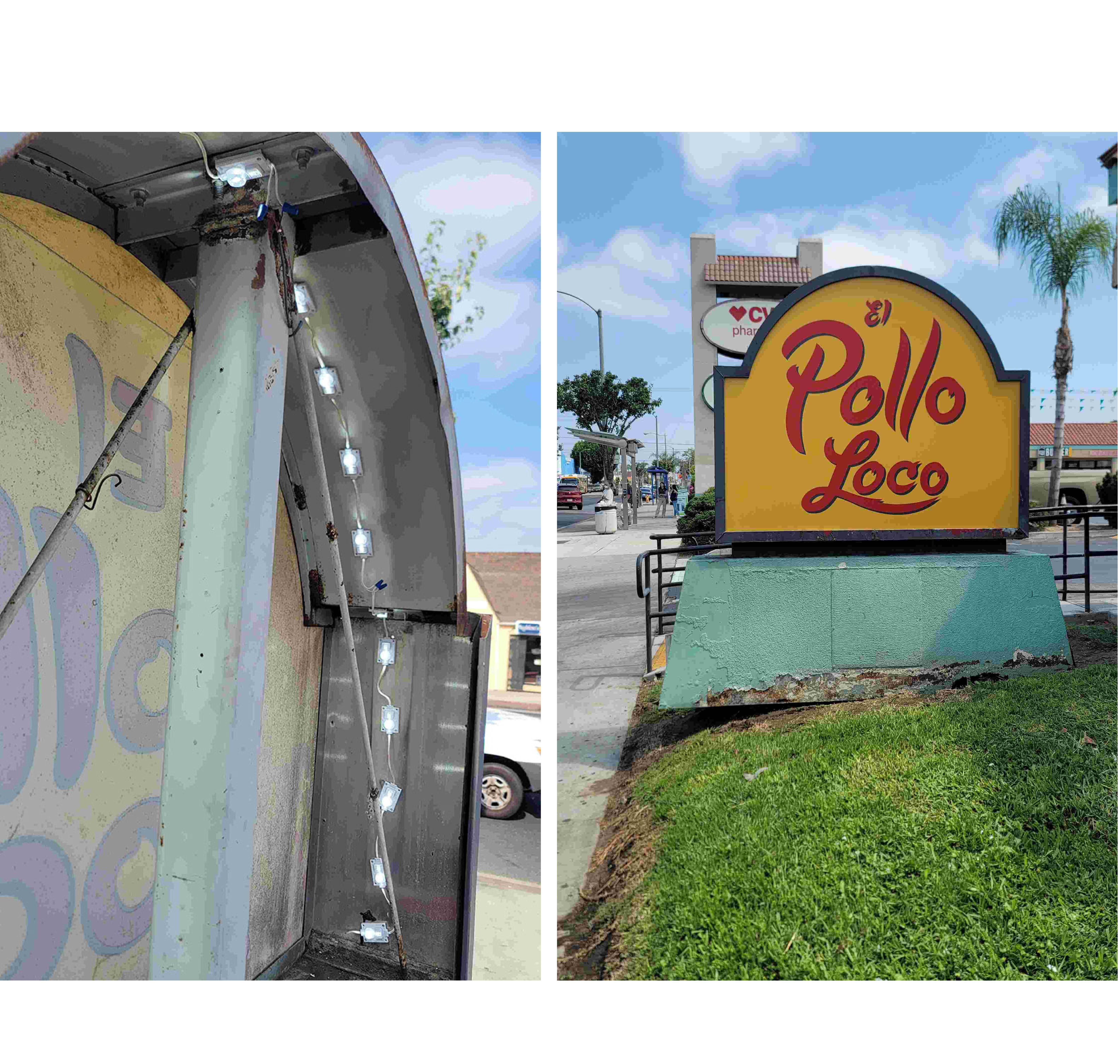 Retrofit of Monument sign