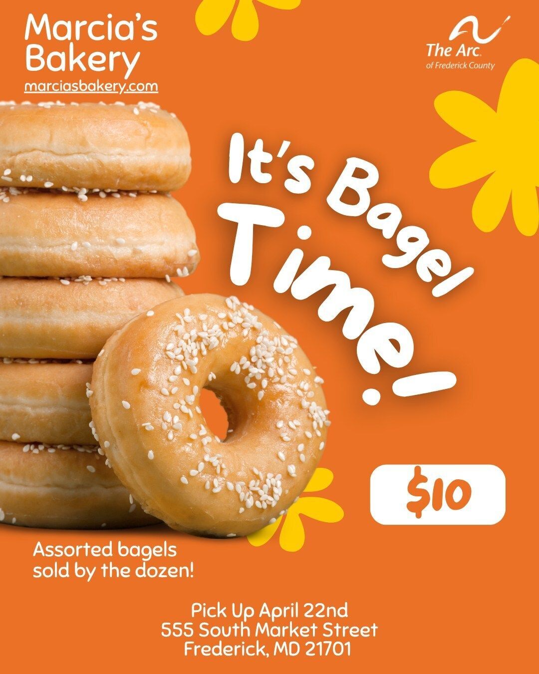 Bagel Time at Marcia’s Bakery