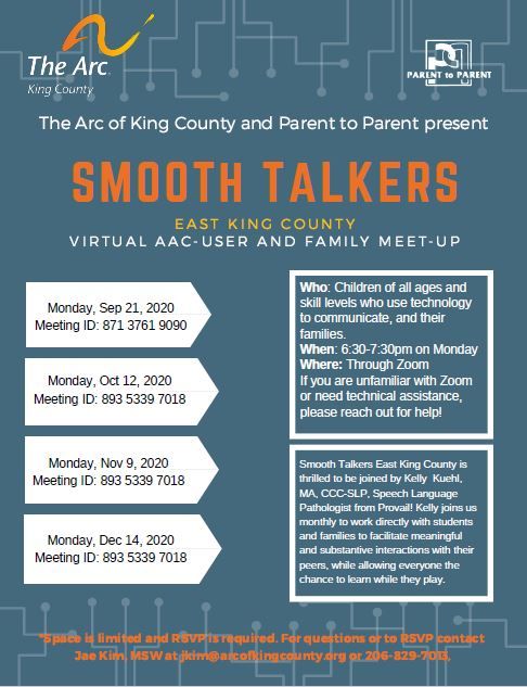 Virtual East King County Smooth Talkers