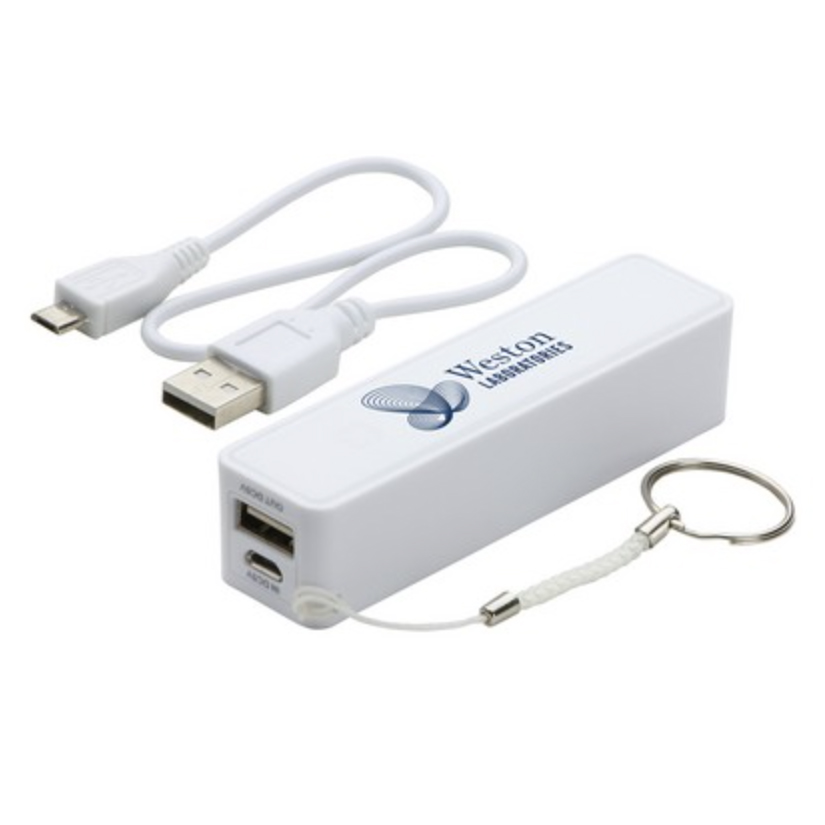 In-Style 2200mAh Power Bank (White)