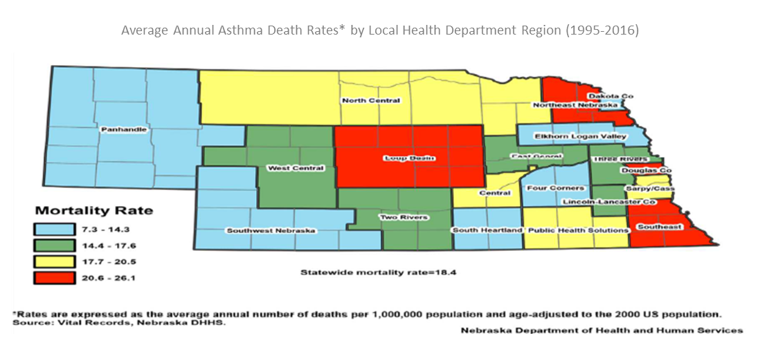 Asthma in Nebraska : About Asthma : Nebraska Asthma Coalition