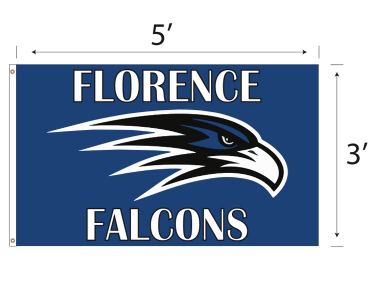 3x5 Falcon Flags
