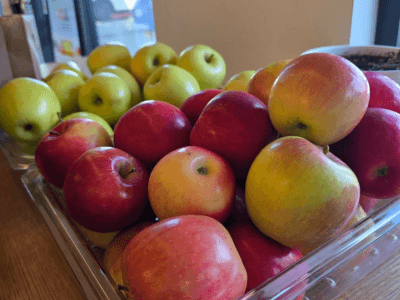 As they say, an Apple a day...