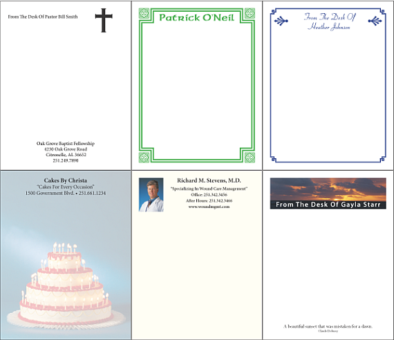 Note Pads