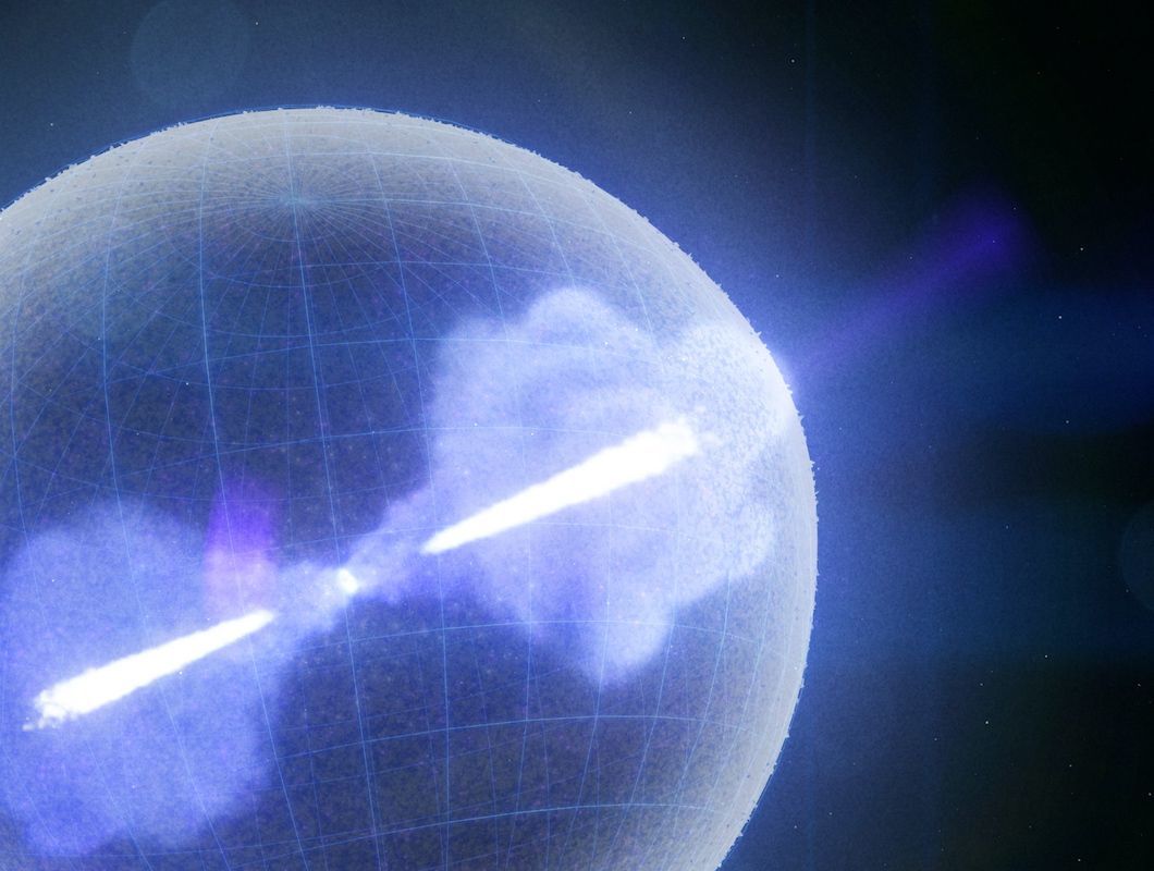 A peculiar short-duration gamma-ray burst appears to have released jets for only about 1 second as it collapsed.