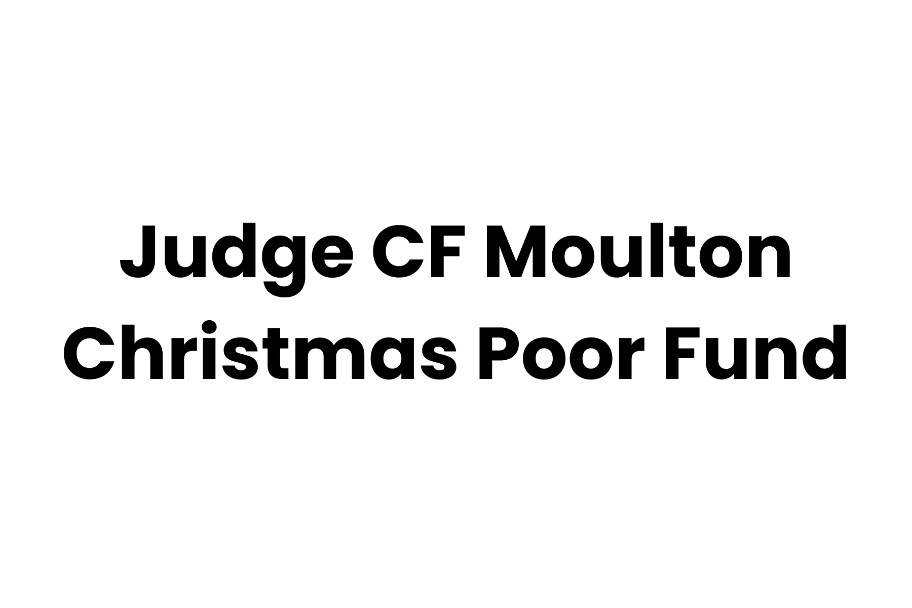 Judge CF Moulton