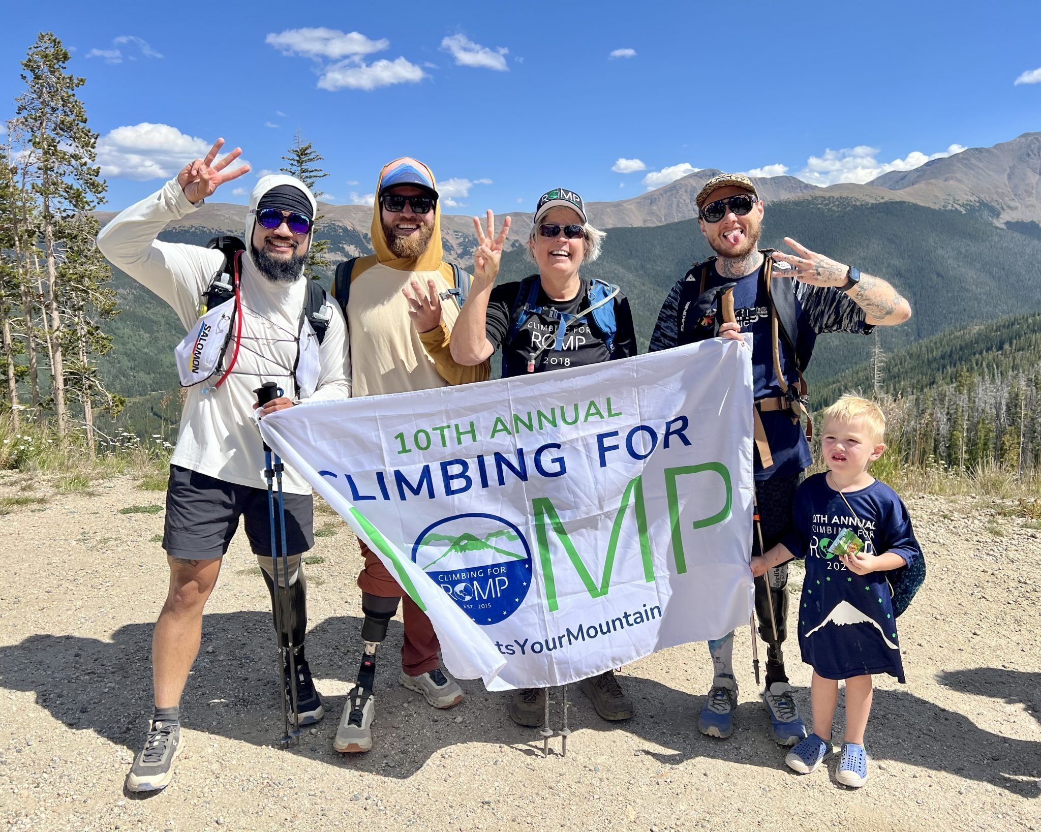 4 participants at Winter Park climbing event beat world record for below-the-knee amputees