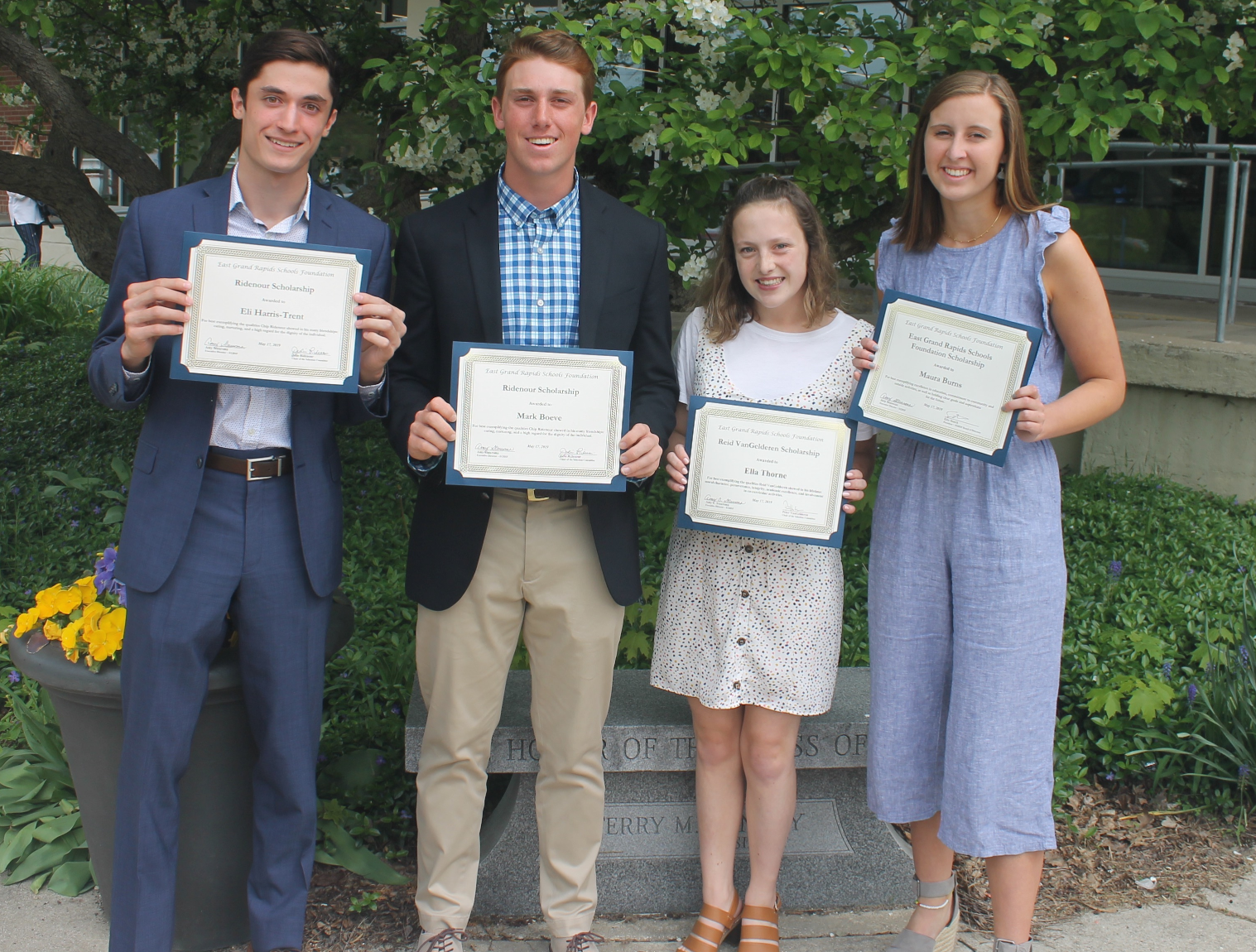 2018 Foundation Scholarship Recipients