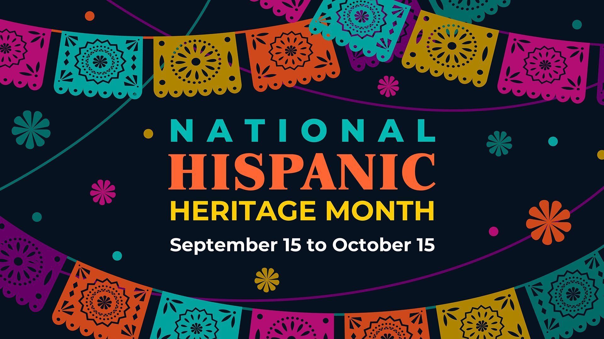 Honors the culture and contributions of both Hispanic and Latino Americans.