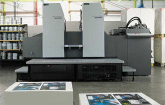 Heidelberg Speedmaster SM 74 2- Color perfecting press