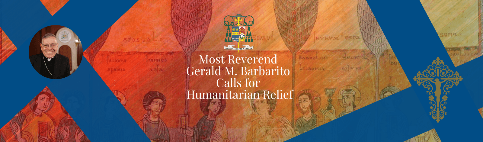 Most Reverend Gerald M. Barbarito Calls for Humanitarian Relief