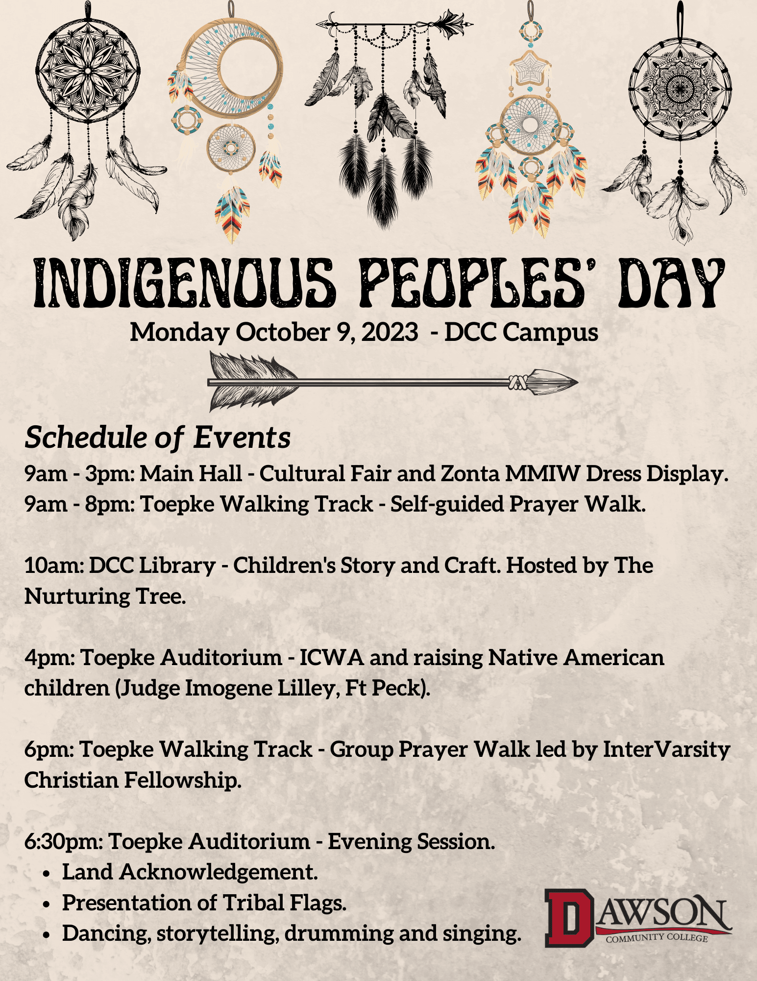 DCC is Celebrating Indigenous Peoples' Day on 10/9