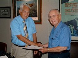 Robert Frey donates Safford documents