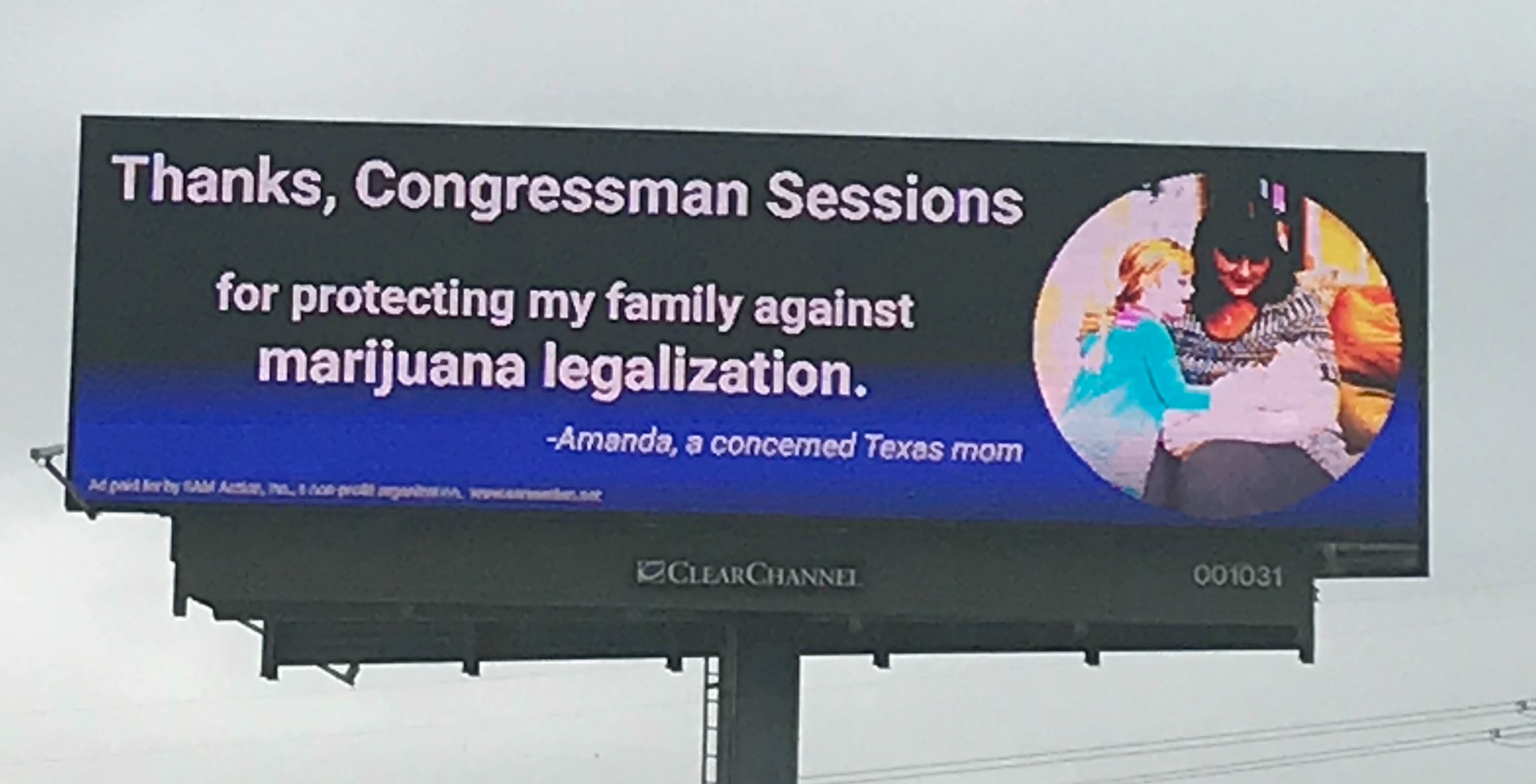Thank You, Congressman Sessions!