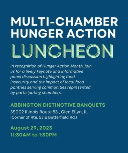 August 29 Luncheon to Shine a Light on Food Insecurity Challenges in DuPage County