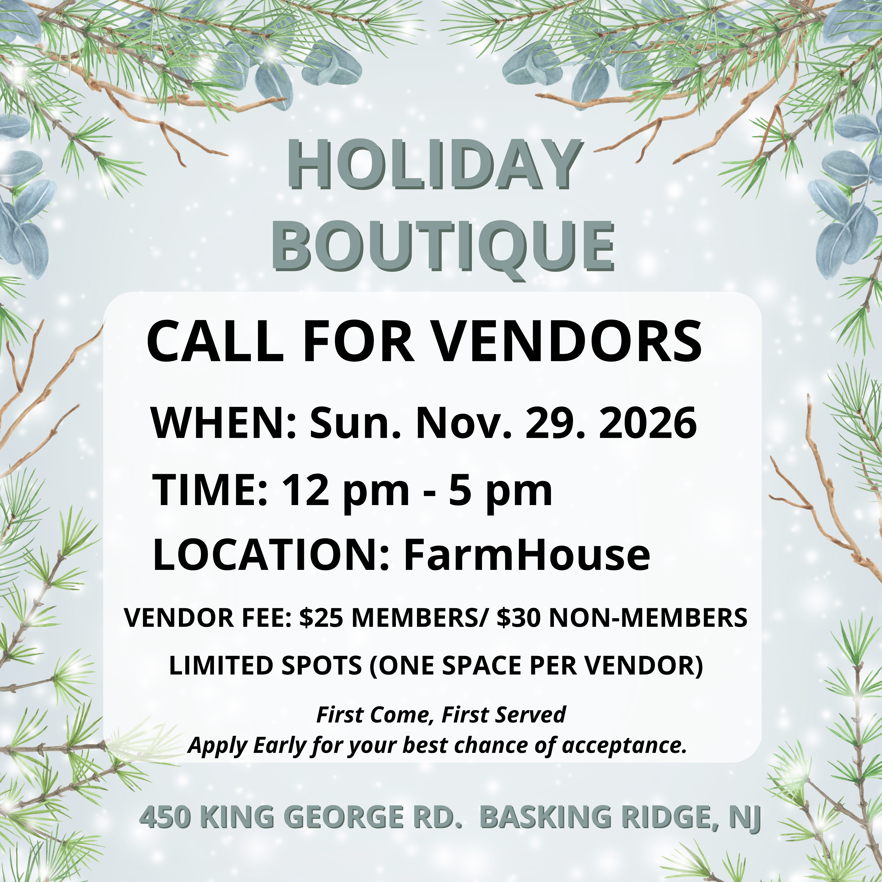 Holiday Boutique