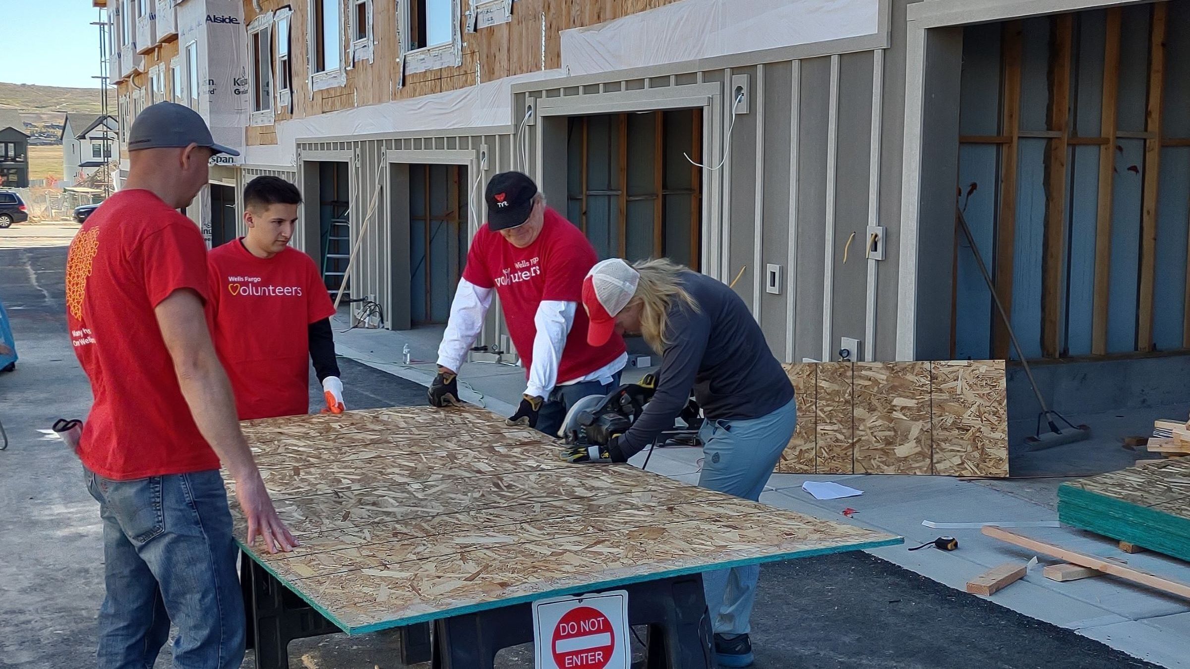 volunteer at work