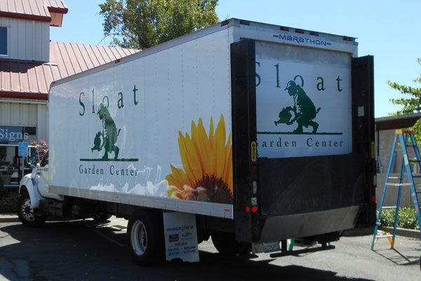 Sloat Garden Center Truck