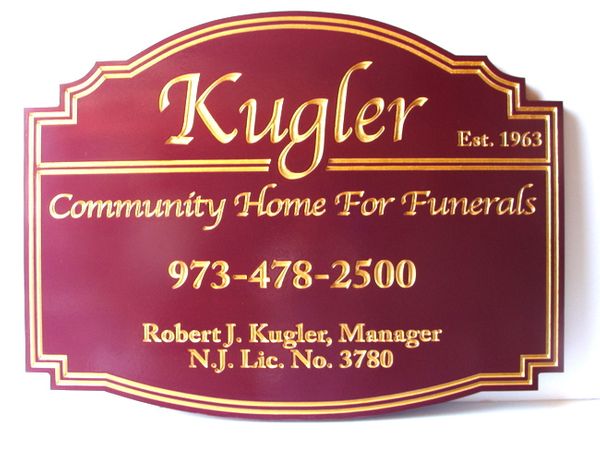 cemetery signs and plaques, memorial signs