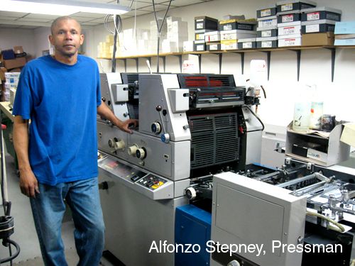 Alfonzo Stepney, Pressman