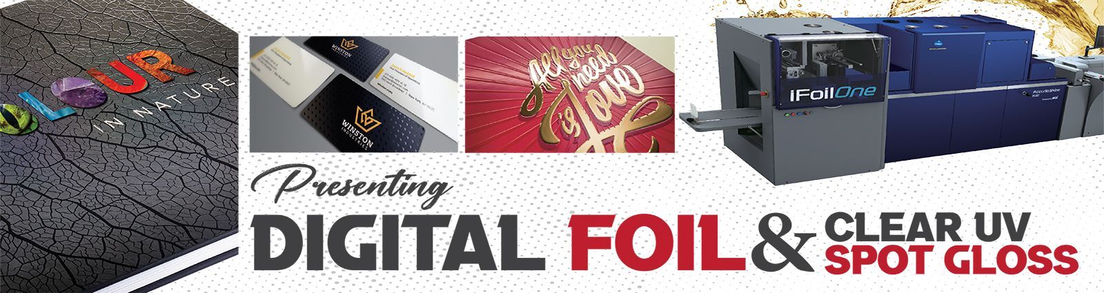Digital iFoil and Spot gloss options from Emerson Clarke Printing