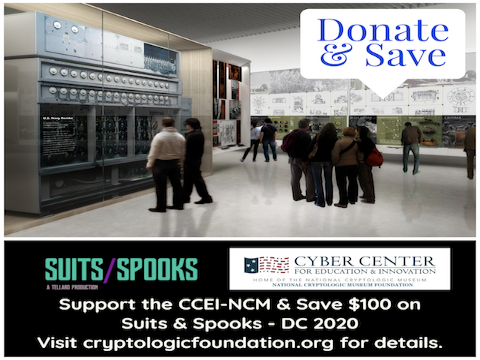 Donate to the CCEI-NCM & Save on Suits & Spooks-DC 2020 Registration