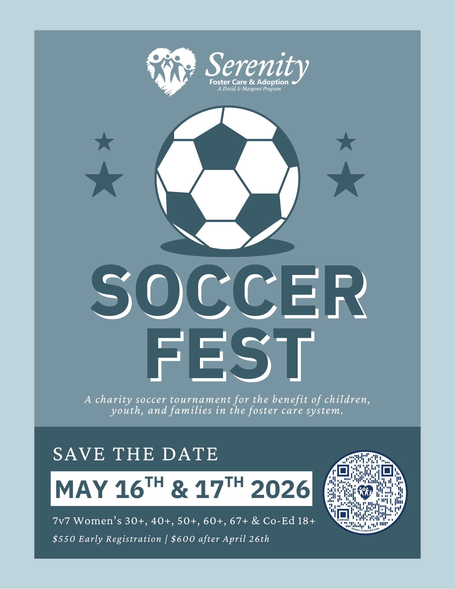 Serenity Soccer Fest Flyer