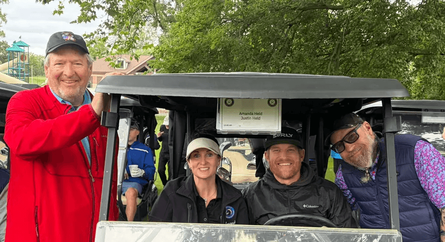 Hooves Team at the Golf Outing