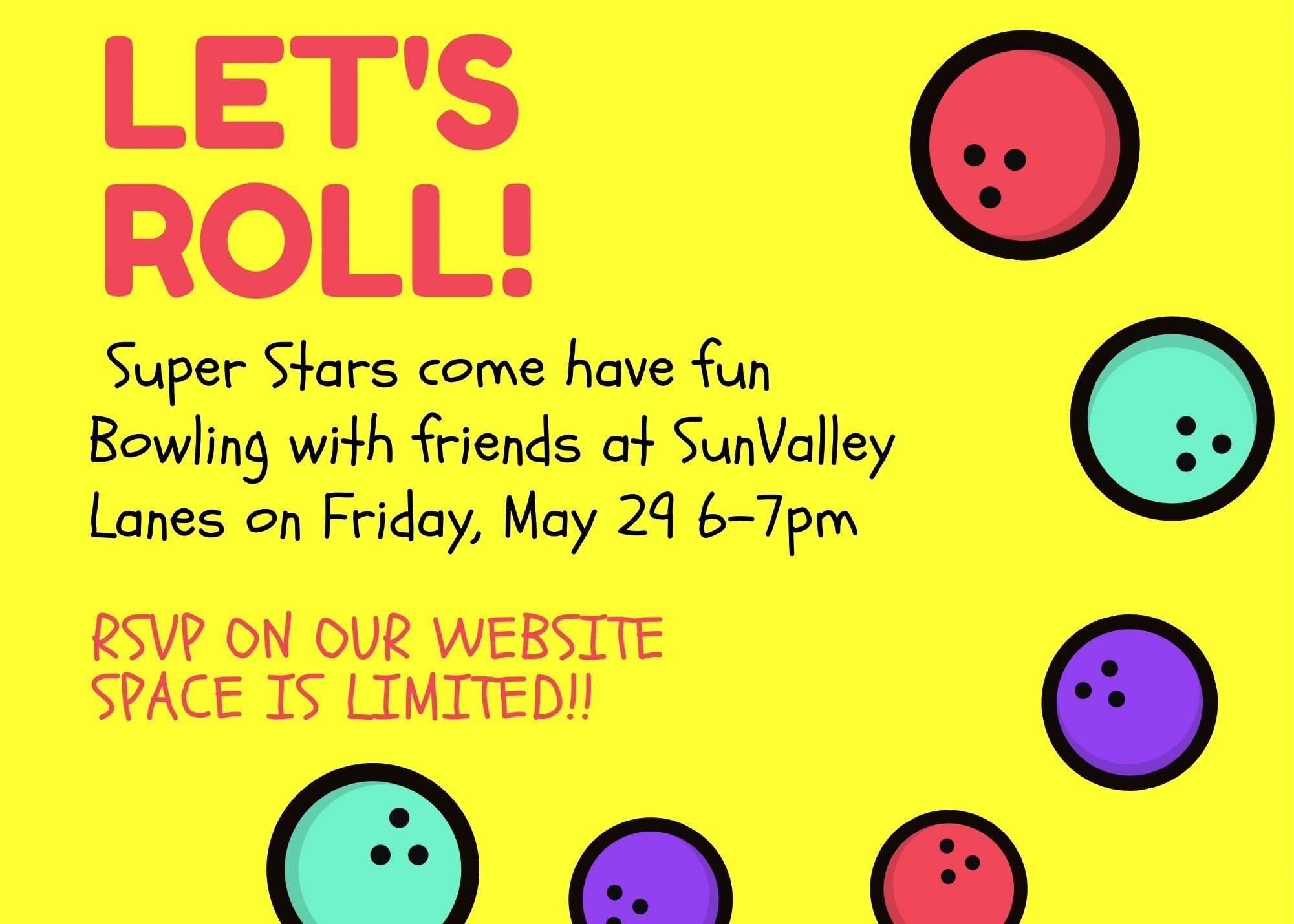 Let's get bowling with DSAF Super Stars at Sun Valley Lanes!