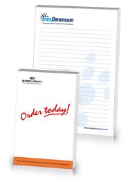 4" X 6"  4-Color Notepad