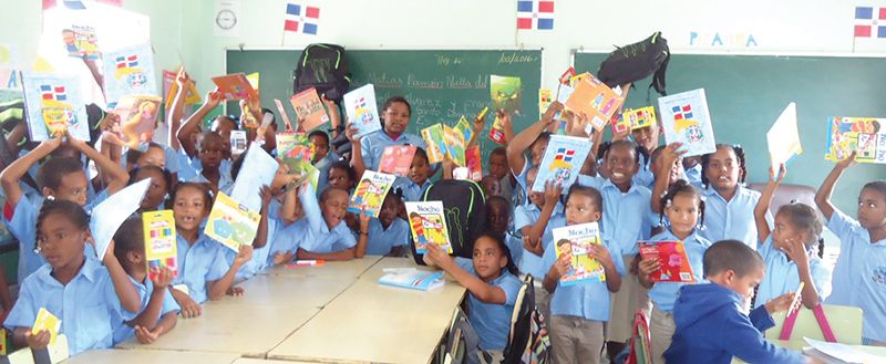 Oil City Press Ltd. Donates Supplies to Schools in Punta Cana Area
