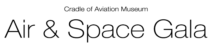 Cradle of Aviation Museum's Air and Space Gala Logo