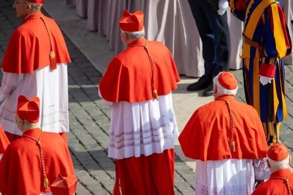 Cardinals in Rome. Credit: Daniel Ibáñez/CNA