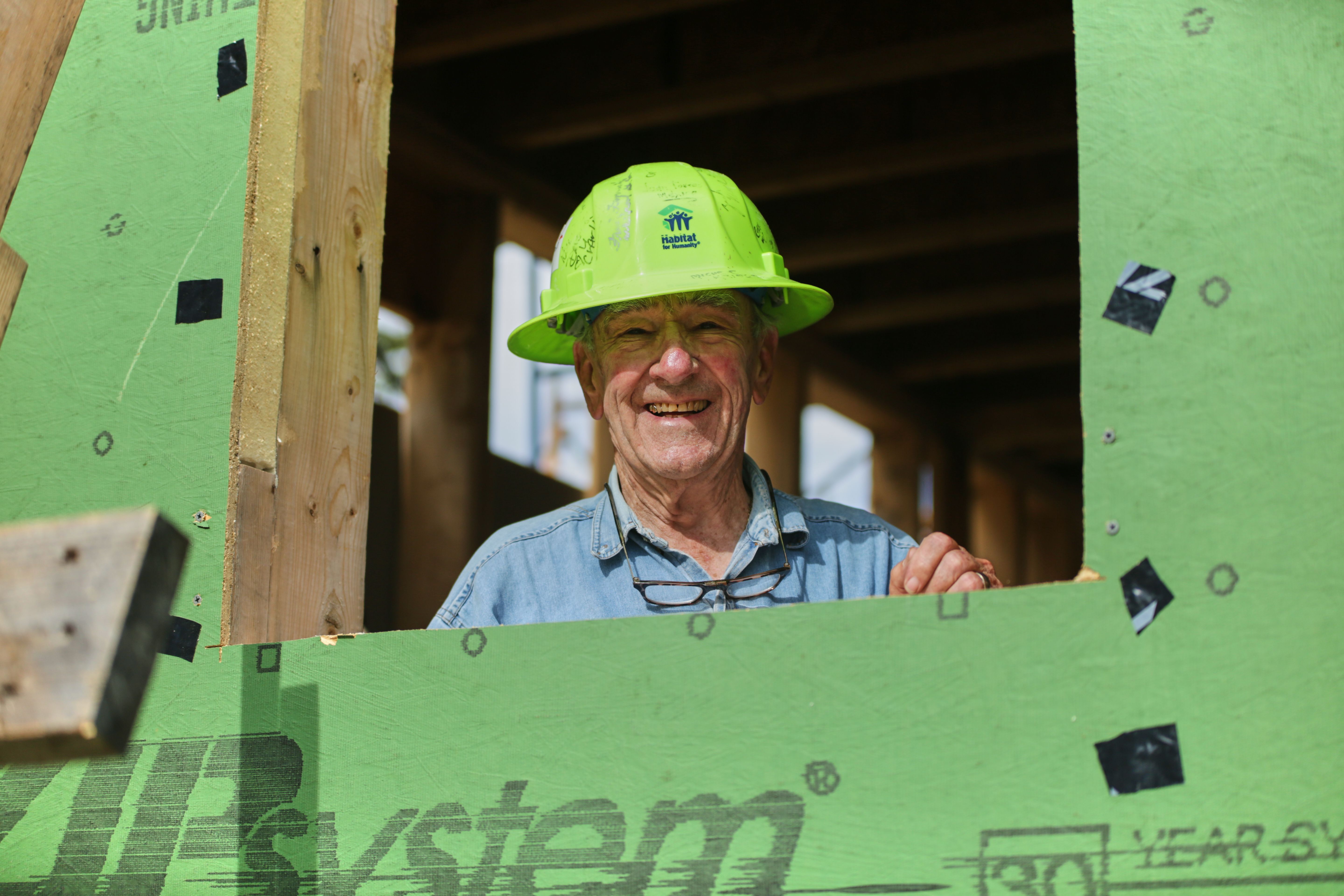 Charlie Magill and his worldwide involvement with Habitat for Humanity