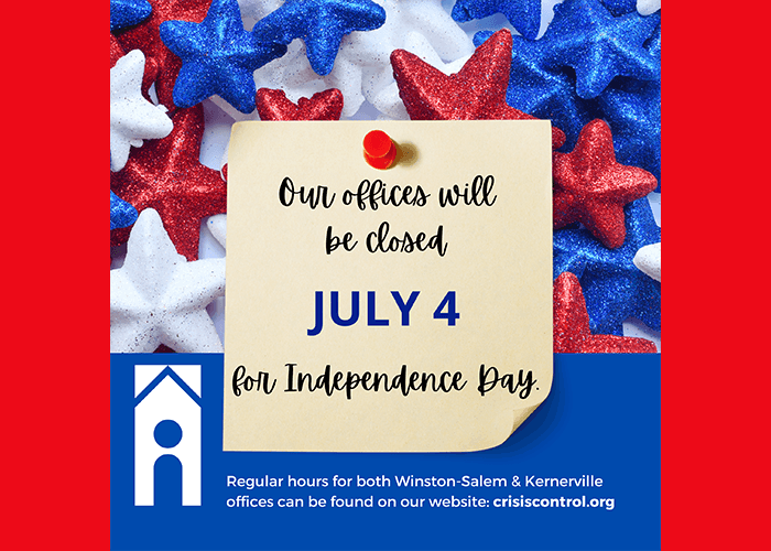 Closed Friday, July 4.